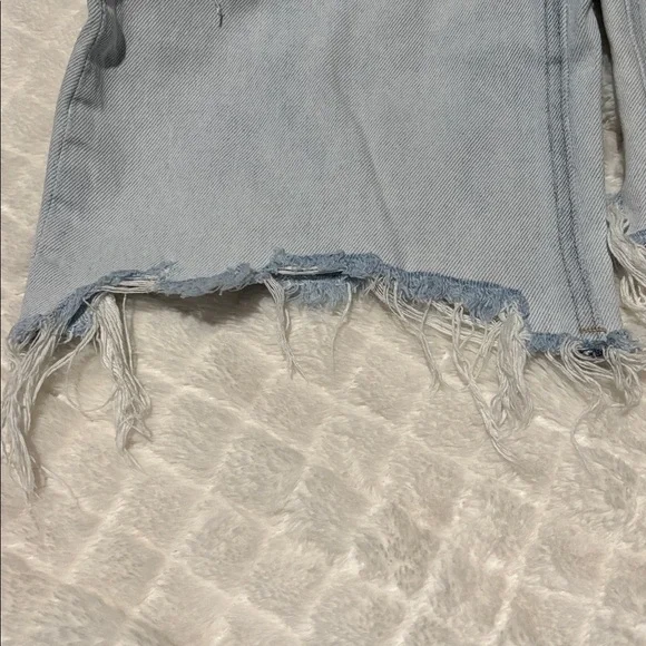 Vervet Denim Super High Rise 90's Vintage Crop Flare Jeans - Picture 6 of 7